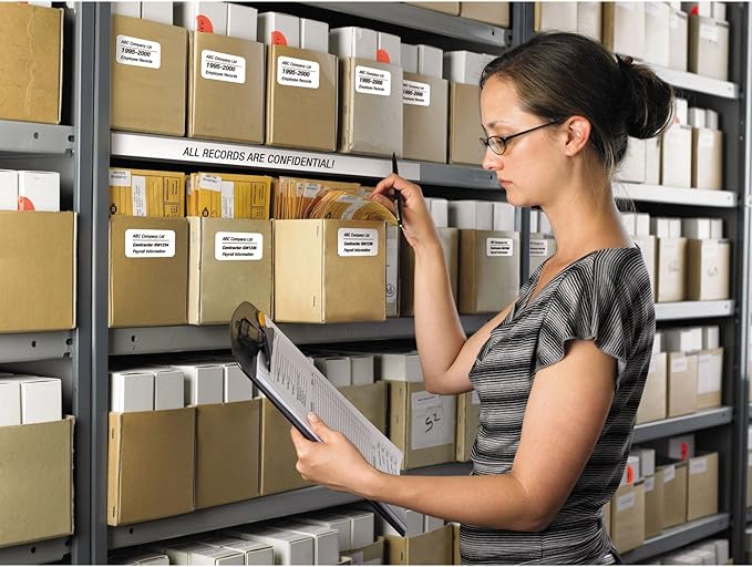 Brother QL-810W Professional Label Printer with USB and WIFI connectivity, Ultra-Fast printing up to 110 labels per minute with Standard Address label in Monochrome, Black & Red Printing Available