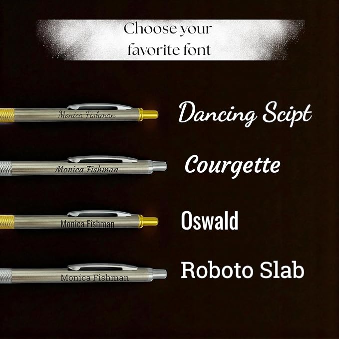 Custom Engraved Mechanical Pencil Set – Personalized 0.7mm & 2.0mm Refillable Drafting Tools – Gift for Architects, Engineers, Students, Designers, Graduation (Chrome w/ Gold Trim Pencil Engraved)