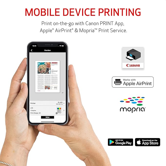 Canon Megatank GX3020 All-in-One Wireless Supertank Printer with Print, Copy, and Scan | Easy Setup, Mobile Printing and 1.35" Monochrome LCD Screen