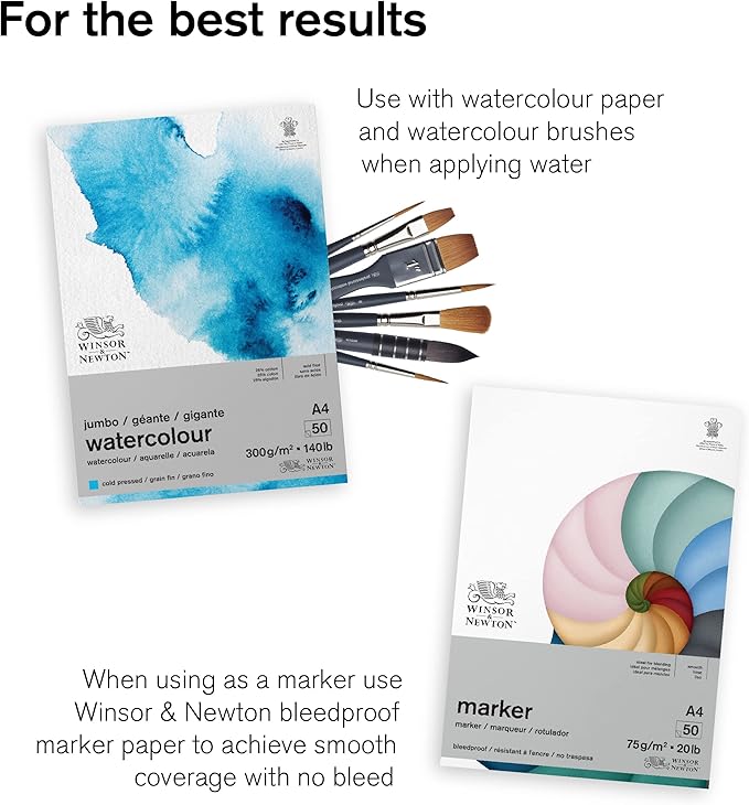 Winsor & Newton ProMarker Watercolor Marker Set, 6 Count, Floral Tones