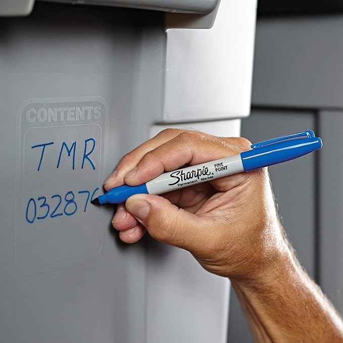 Sharpie Fine Point Permanent Marker 80's Glam , Pack of 24