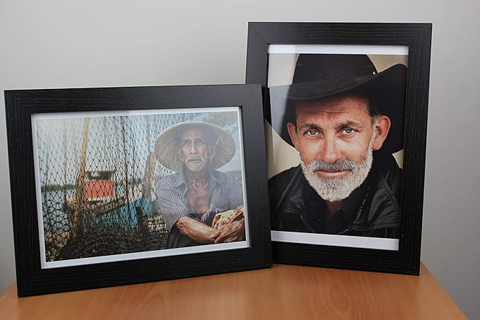 PPD Glossy Photo Paper for Inkjet Printer, 8.5 x 11" Premium Quality Printable Sheets for Custom Picture, Professional Photographic Instant Dry For Normal, Dye or Pigment Ink (50 Pack/255 gsm)