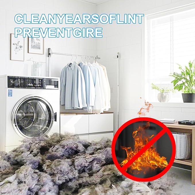 15 Inch Dryer Vent Cleaner Brush - 380mm Clothes Dryer Lint Vent Trap Cleaning Brush, Flexible Lint Remove for Household Dust Cleaning