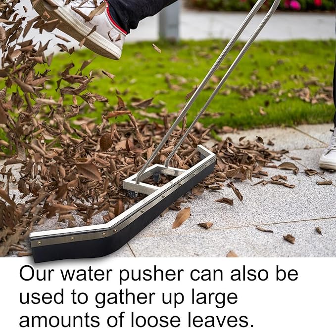 Vaolvpant Port Tennis Court Squeegee Rain Shuttle for Sports Court Water Wiper Device Water Remover Stadium Dust Collector Wiper