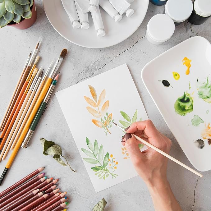 Blank Cards With Envelopes 5x7 - 25 Pack Cardstock and Envelopes, Blank Thank You Cards