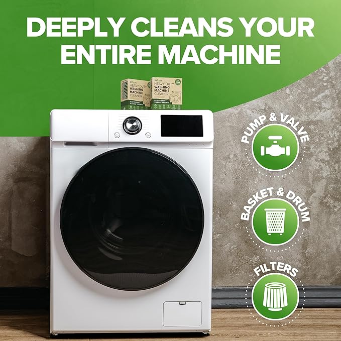 Renuv Washing Machine and Dishwasher Cleaner and Deodorizer Tablets Bundle!