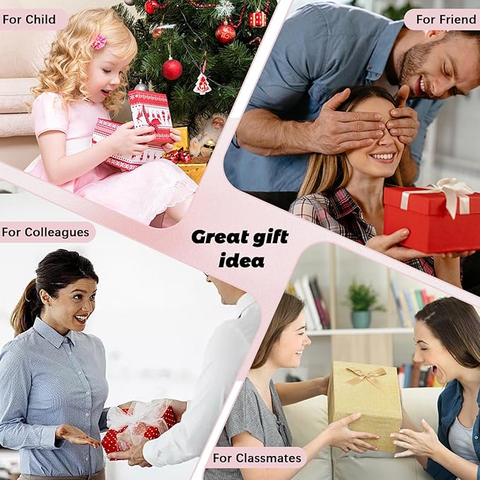 Pink Calculator, UPIHO Standard Calculator with 12 Digit Display and Big Buttons, Pink Office Supplies and Desk Accessories for Office,School