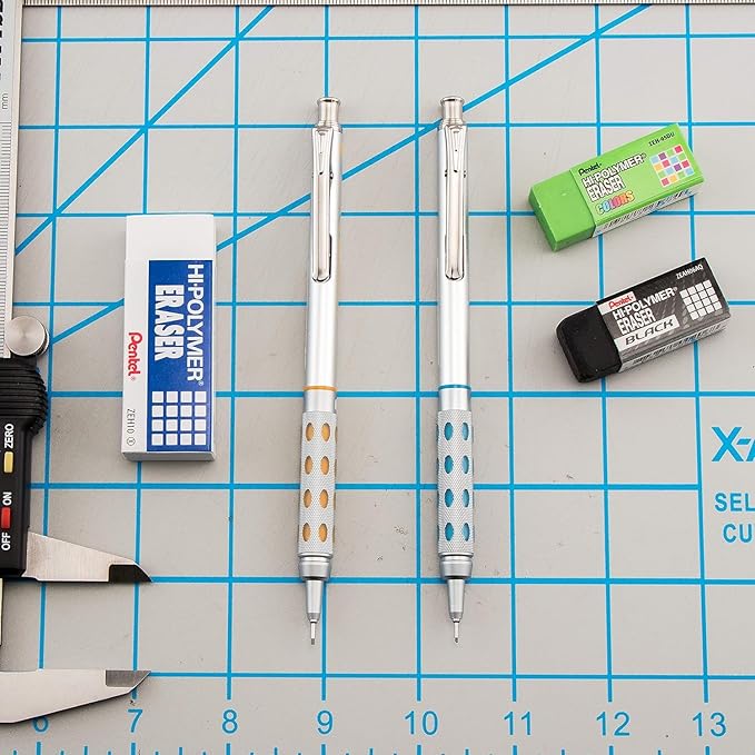 Pentel GraphGear 1000 Mechanical Pencil, (0.5mm) Point Size, Black Barrel, 1 Each (PG1015A)