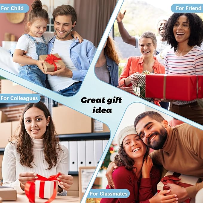 Standard Gradient Blue Calculator - 12 Digit Display and Big Buttons, Cute Office and School Accessory