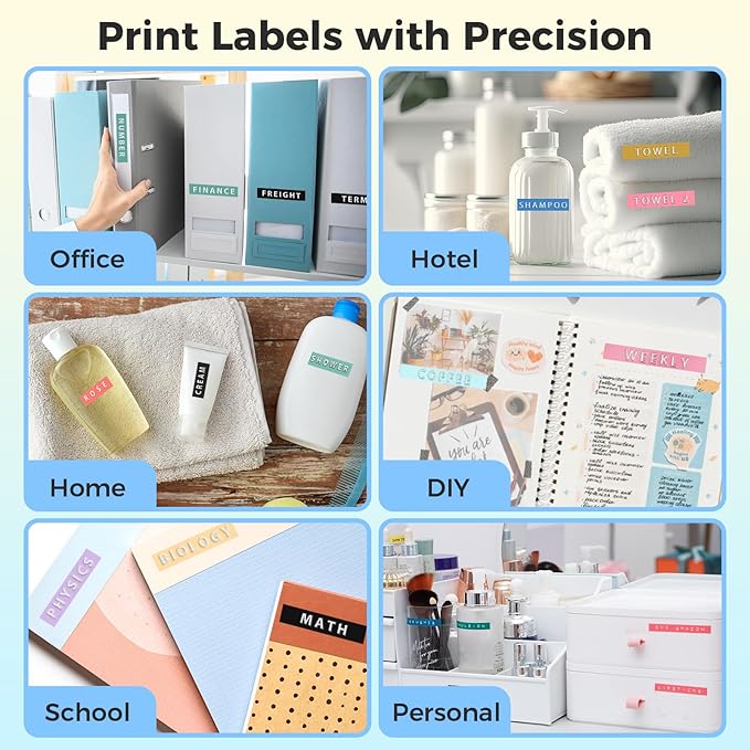 Vixic Embossing Label Maker, Retro 3D Label Maker Embossed, Vintage Embosser Label Makers Machine with 5 Rolls Embossing Tapes, Manual Labeler Old School for Home Office Kids DIY Crafting