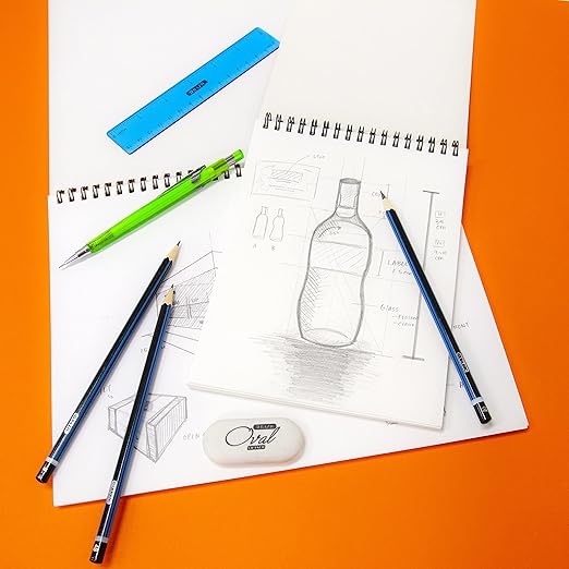 BAZIC Plastic Ruler 6" (15cm), Inches Centimeter Metric Measuring Drafting Rulers, for Students School Supplies (3/Pack), 24-Packs