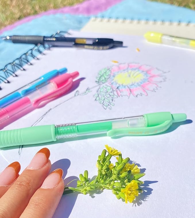 Pilot G2 Premium Gel Pens, Gel Roller Pens, Fine Point 0.7 mm Assorted Colors Pack of 8