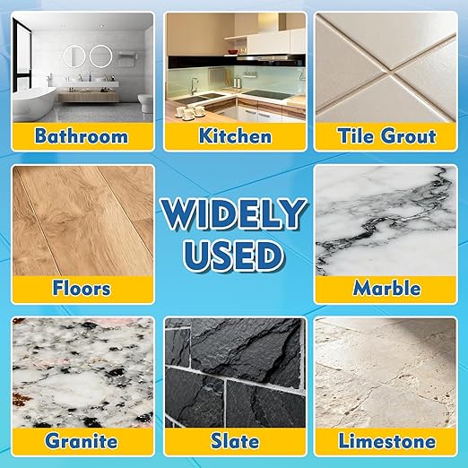 Grout Sealer, Waterproof Grout Sealer for Shower Tile, Clear Grout and Tile Sealer Spray, Long Lasting Shower Sealant for Floor, Bathroom, Stone, Marble, Indoor and Outdoor (200ml)