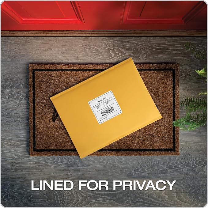 Quality Park Large Bubble Mailers, 10.5 x 15 Shipping Envelopes, Durable Brown Kraft Padded Envelopes, Redi-Strip Peel Off Closure, 25/Box (QUA85763)