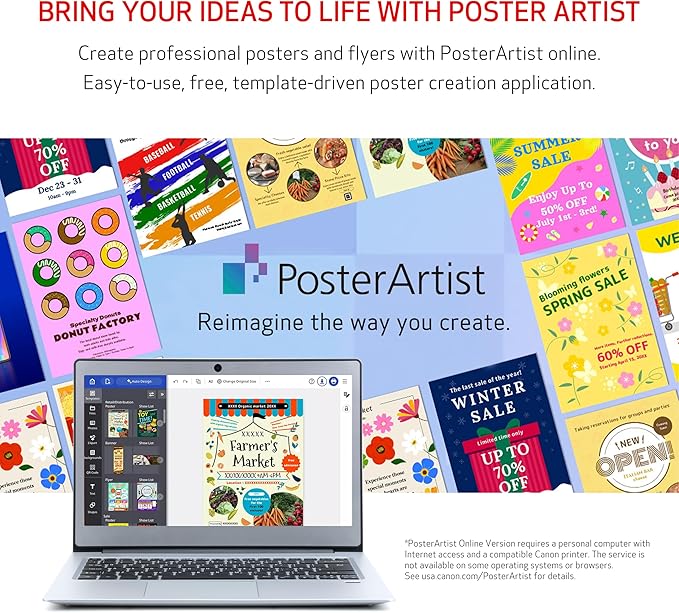 Canon MegaTank G3270 All-in-One Wireless Inkjet Printer. for Home Use, Print, Scan and Copy,White