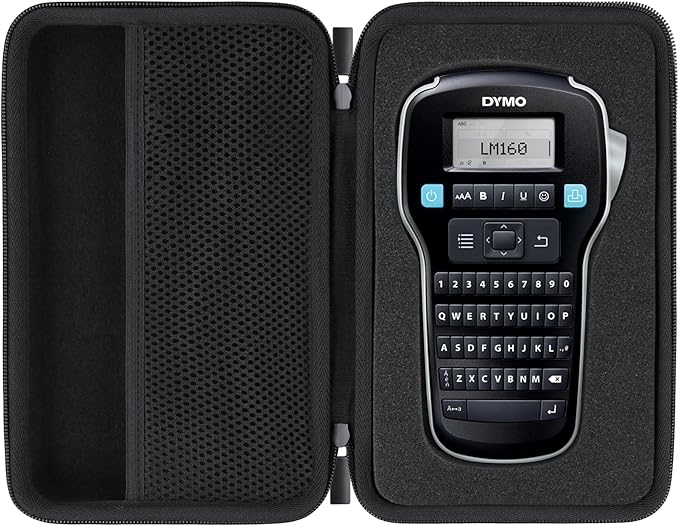 co2CREA Hard Case Replacement for DYMO LabelManager 160 / DYMO LabelManager 280 Rechargeable Portable Label Maker