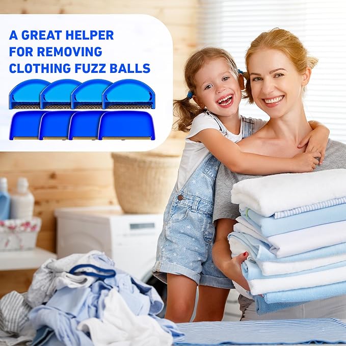 Boao 20 Pieces Sweater Combs to Remove Pilling Sweater Defuzzer Multi-Fabric Shaver and Cashmere Comb Wool Pilling Remover Pills, Fuzz from Clothes