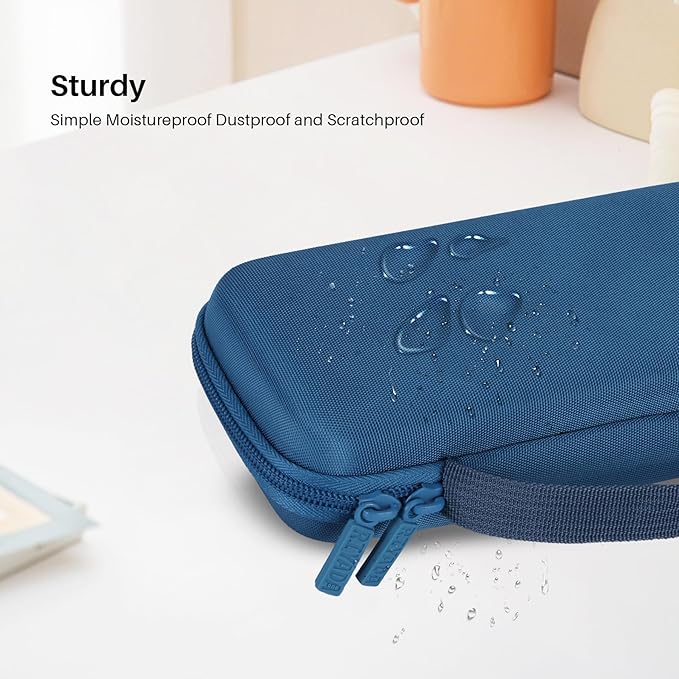 Hard Case Replacement for Texas Instruments TI-84 Plus CE/TI-84 Plus/TI-Nspire CX II CAS/TI-Nspire CX II/TI-83 Plus/TI-89 Titanium/TI-85 / TI-86 Color Graphing Calculator (Deep Blue Case)