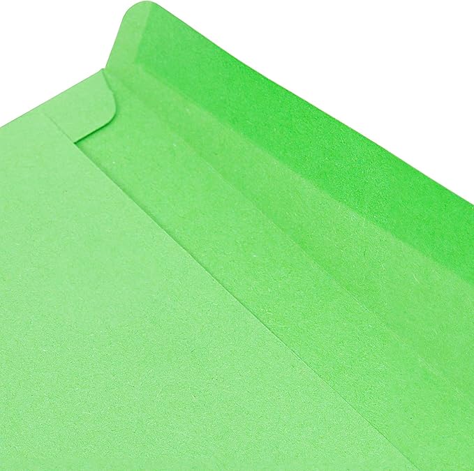 400 Pack #10 Green Letter Envelopes, 9.5 x 4 Inches Business Envelopes Standard V Flap Letter Envelopes for Holiday Office Mailings