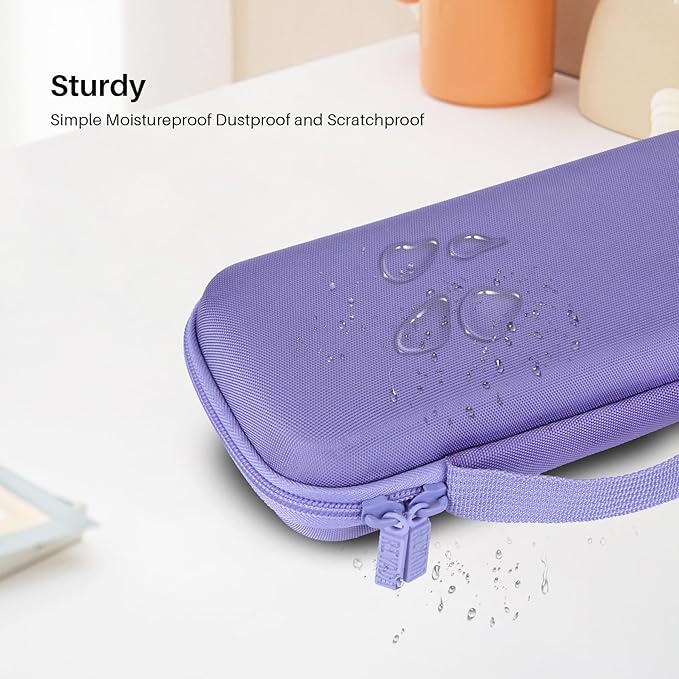 Hard Case Replacement for Texas Instruments TI-84 Plus CE/TI-84 Plus/TI-Nspire CX II CAS/TI-Nspire CX II/TI-83 Plus/TI-89 Titanium/TI-85 / TI-86 Color Graphing Calculator (Purple Case)