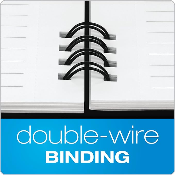 Oxford Stone Paper Notebook, School Notebook, Smooth Note-Taking Pad, Journal for Writing, 5-1/2" x 8-1/2", Blue Cover, 60 Sheets, 2 Pack (161641)