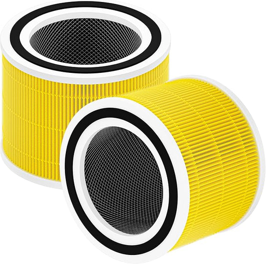 Core 300 Pet Care Replacement Filter for LEVOIT Core 300S and Core 300-P Air Purifier, 3-in-1 H13 True HEPA Filter Replacement, Compared to Part # Core 300-RF-PA，Pack of 2
