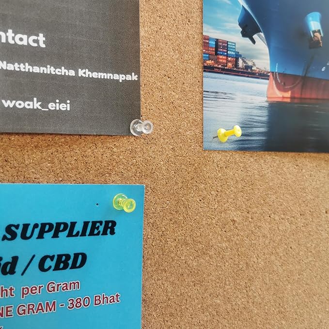 Bulletin Board Corkboard Cork Board Wall Notice Board 36 x 24 Inches Inches Photo Board Picture Board Pin Board Aluminium Frame Tabla de corcho