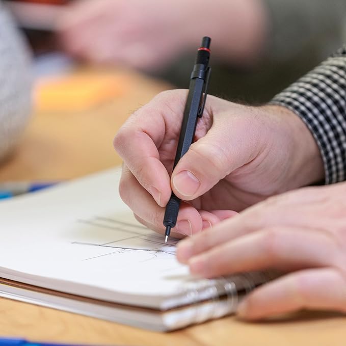 Rotring 600 Mechanical Pencil, 0.5 mm, Black - Perfect for Writing, Drafting, Engineering, Architecture Professionals