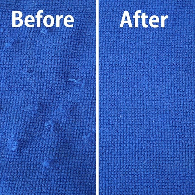 Boao 2 Pcs Wool Comb Laundry Sweater Cashmere Comb Removes Pills and Fuzz from Clothing Pill Remover for Scarves, Wool Coats, Pant Legs, Knits and Woolens