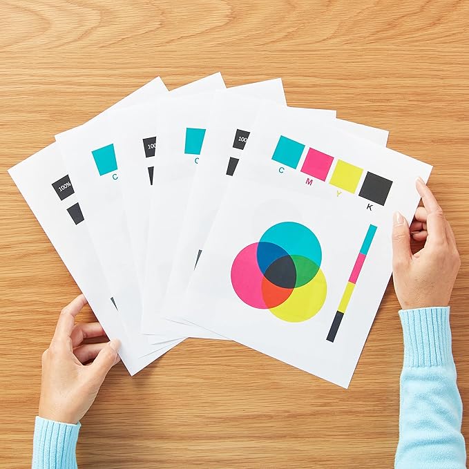 Amazon Basics Multipurpose Copy Printer Paper, 8.5 x 11 Inches , 20 lb, 1 Ream, (500 Sheets), 96 Bright, White