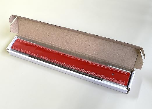 Acrimet Plastic Ruler 12 Inches/ 30 Centimeters, Measuring Device Tool for Student, School, Office, Heavy Duty (Citric Assorted Color) (6 Pack)