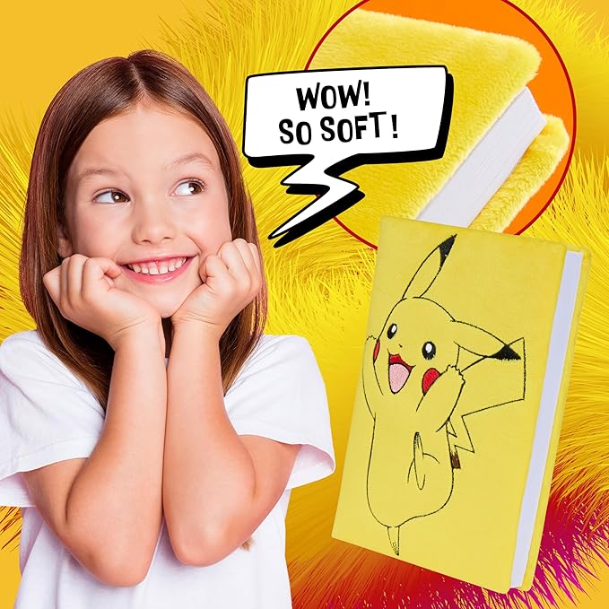 Pokemon Journal Set for Kids Teens Diary with Lock or Notebook with Pen Secret Diary School Supplies Pikachu Cute Stuff Gifts for Kids(Notebook/Ballpen Set)