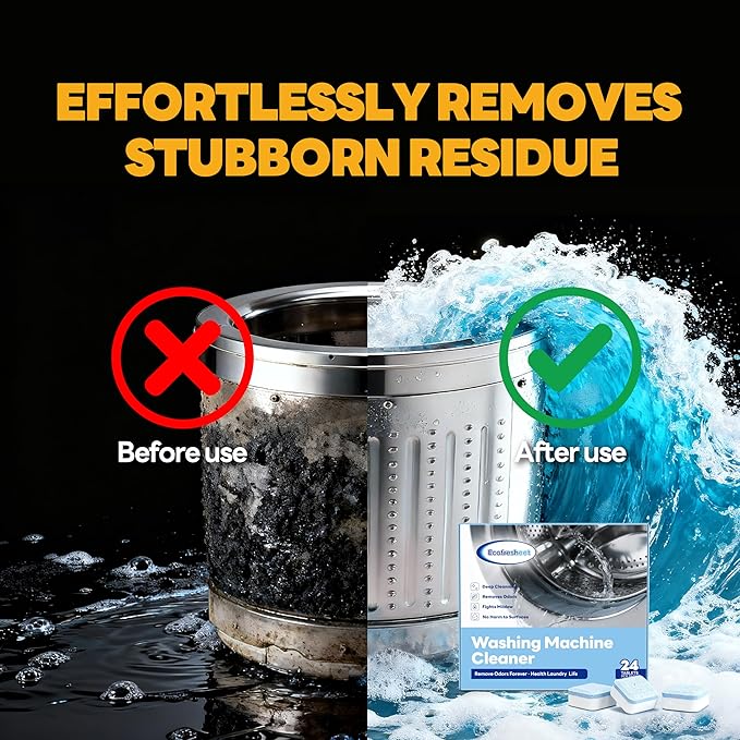 Washing Machine Tank Cleaning Effervescent Tablets