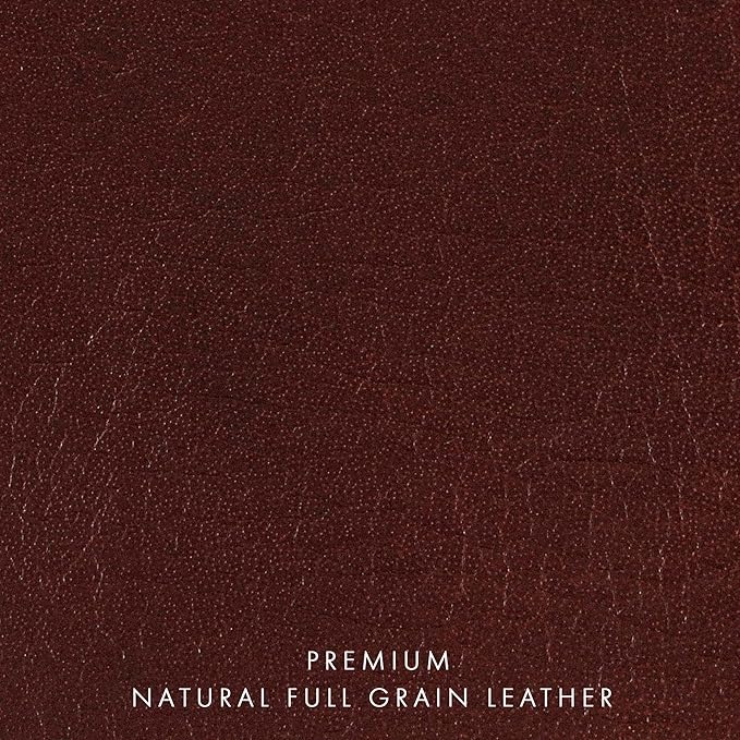 Elizo Leather Desk Mat Desk Pad Blotter Set - Real Full-Grain Leather (32x16) 2-Layer Genuine Desk Cover Protector & Large Mouse Pad | Computer Keyboard Desk Accessories for Office & Home