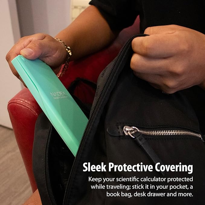 Scientific Calculator with Graphing, Includes Carrying Case, for College and High School Students, Calculus, Algebra, Geometry, Trigonometry, Statistics, Physics, Chemistry, Mint