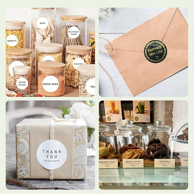 Joysea D2 Label Maker Machine with Tape, Thermal Label Printer with Multiple Templates for Office Organization, Home, Small Business, Includes 1 Roll 2" x 1.18" Adhesive Labels, Green