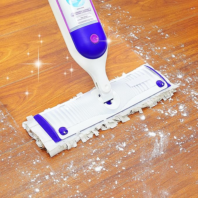 Power Mop Pads Compatible with Swiffer PowerMop Disposable Mop Refills, Wood Floor Power Mop Pads Replacement Mopping Pad Refills for Floor Cleaning, 20 Count