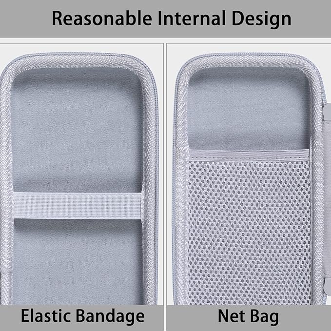 co2CREA Carrying Case for Texas Instruments TI-84 Plus CE Python Enhanced/TI-84/TI-Nspire CX II CAS/TI-Nspire CX II/TI-83 Plus/TI-89 Titanium/TI-85/TI-86 Color Graphing Calculator, White Case