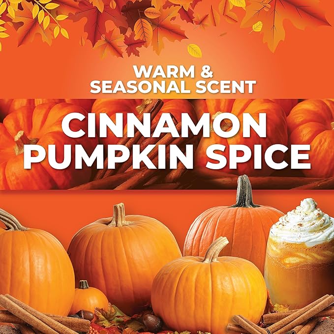 Hefty Ultra Strong Tall Kitchen Trash Bags, Cinnamon Pumpkin Spice Scent, 13 Gallon, 20 Count (Pack of 2)