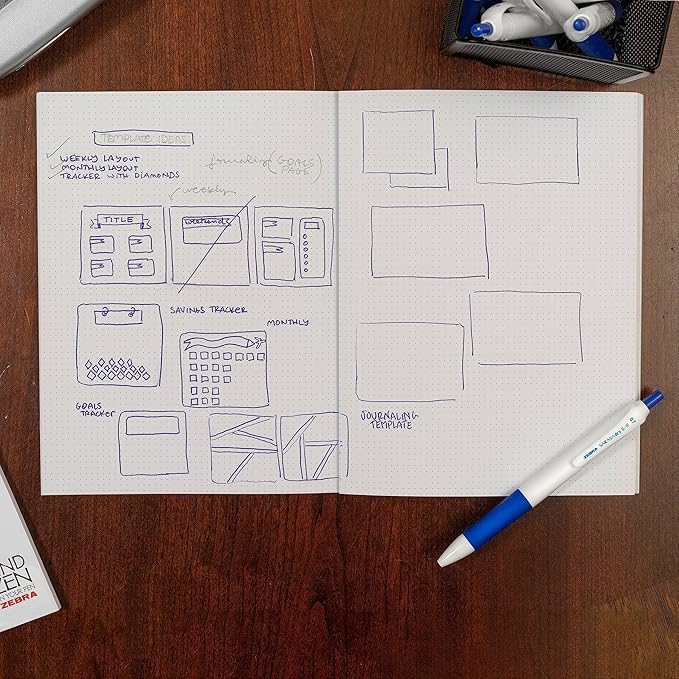 Zebra Pen Sarasa Dry X1+ Retractable Gel Pen, Plastic Barrel with Protective Coating, Medium Point, 0.7mm, Blue Ink, 12-Pack