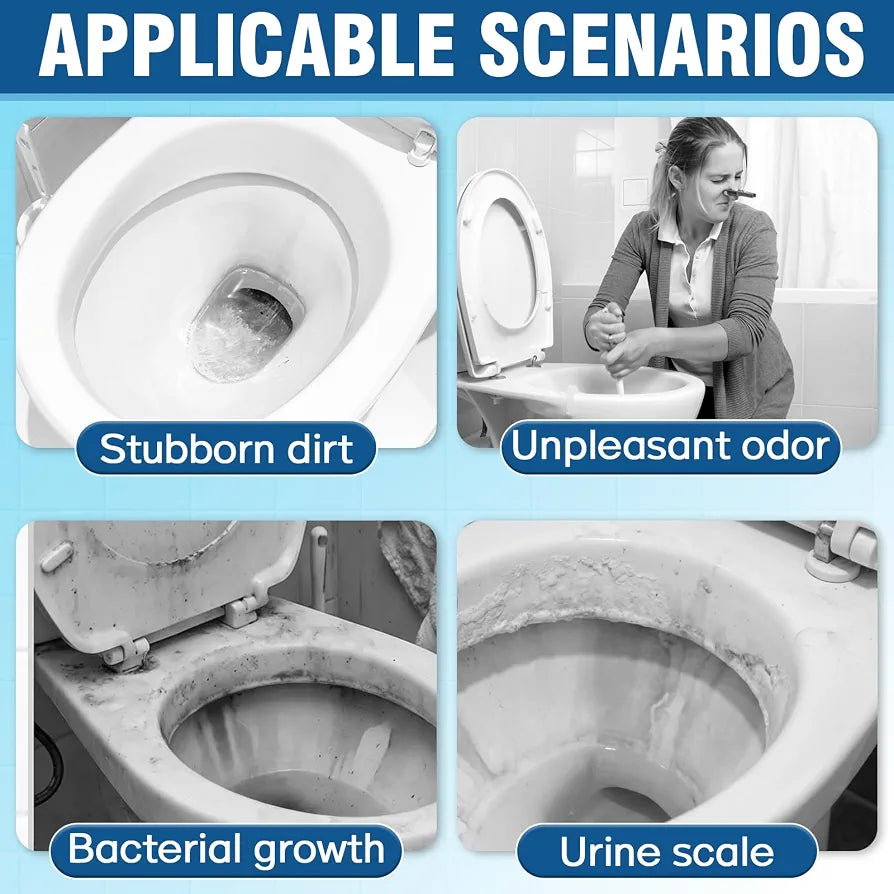 Pumice Stone for Toilet Bowl Cleaning, Toilet Cleaner, Powerfully Cleans Hard Water Rings, Calcium Buildup and Stains, Suitable for Cleaning Toilets, Bathroom